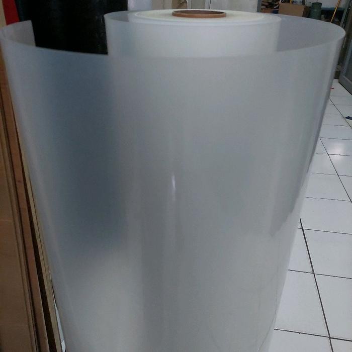 FIBER PENUTUP PAGAR PUTIH SEMI CLEAR POLOS SUPER TEBAL