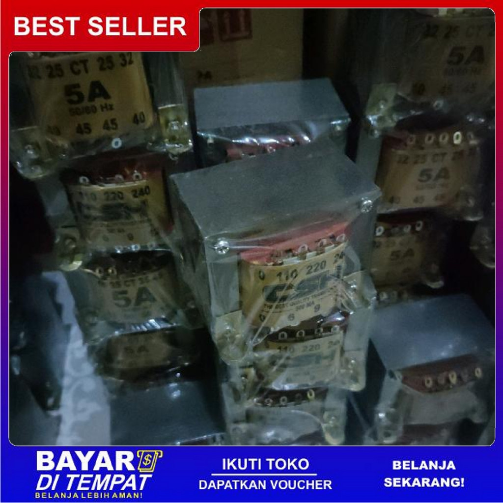 FREE ONGKIR TRAFO 5AMPER CT 45 TRAFO 5A CT45 TRAFO CSH BISA COD