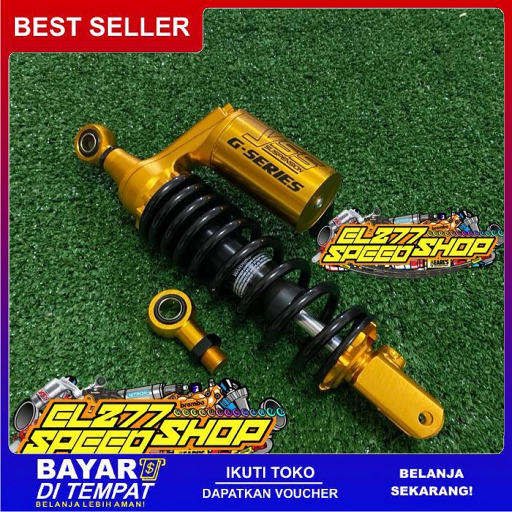 FREE ONGKIR SHOCK BREAKER BELAKANG MATIC SINGLE BY RACE IT UK 310/FREE ANTING ATAS 330 REPLIKA YSS G