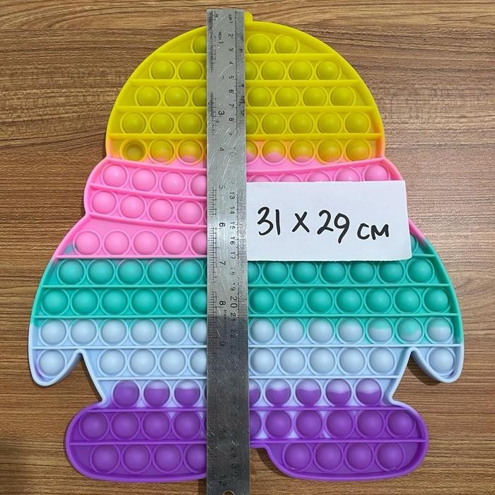 Pop It Jumbo Murah / Fidget Push Pop It / Mainan Pop It Pereda Stress / Popit