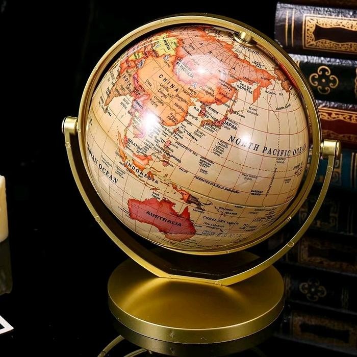 

HOT SALE! Globe Bola Dunia Colombus Masa Penjelajahan Bumi Gaya Vintage Hitam