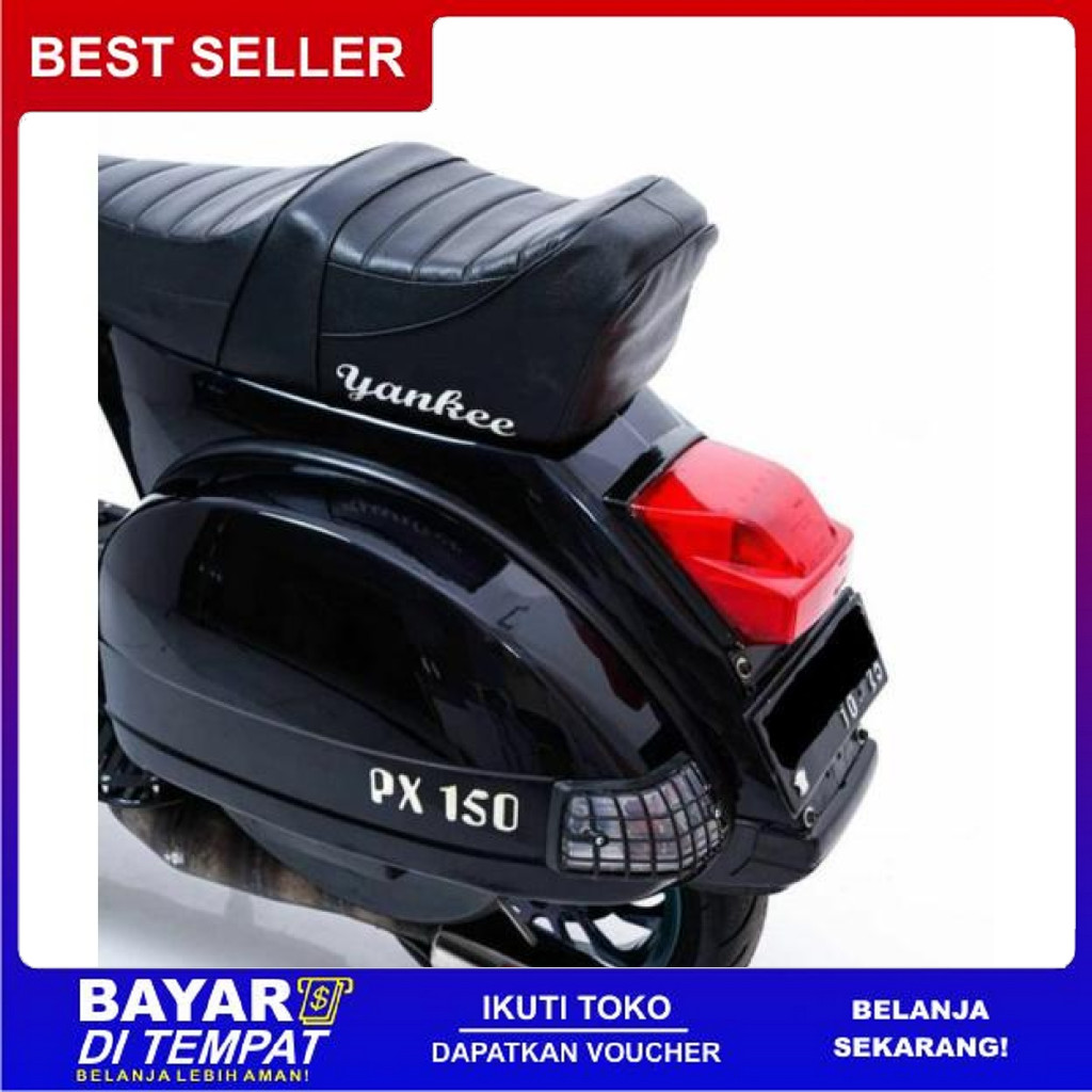 FREE ONGKIR GRILL SEIN VESPA PELINDUNG LAMPU VESPA PX SERIES EXCEL BAHAN LENTUR BISA COD