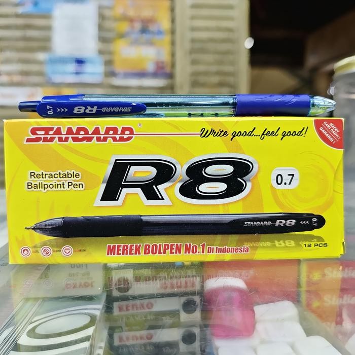 

Pen / Ballpoint R8 Standard (1 Pak / 12 Pcs)