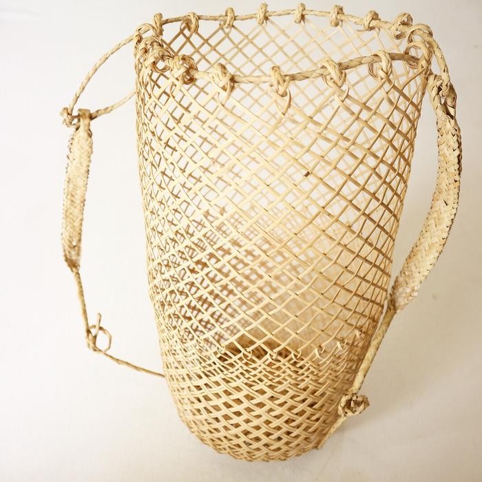 JTTOP" ANJAT ROTAN POLOS, ANJAT JARANG, TAS PUNGGUNG ROTAN, BAKUL ROTAN