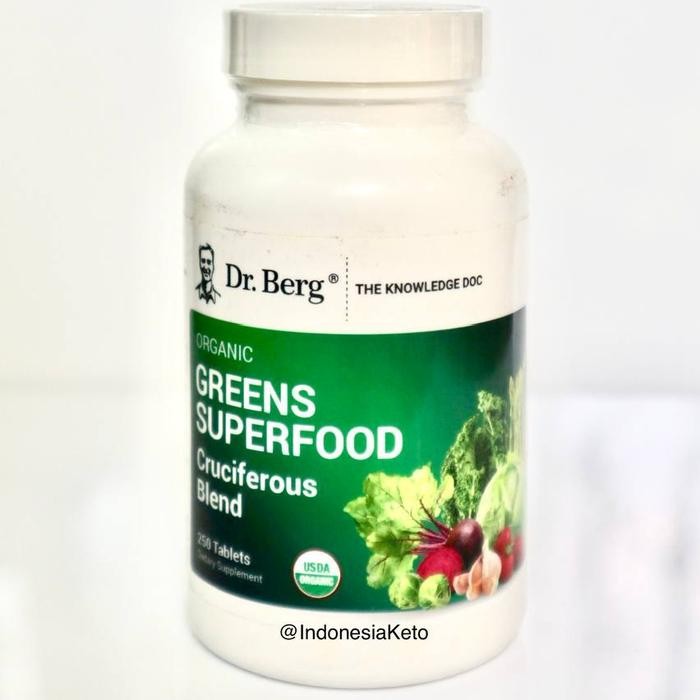 TOP" DR BERG CRUCIFEROUS SUPPORT / SUPERFOOD ORI JAMIN USA 100% KETO