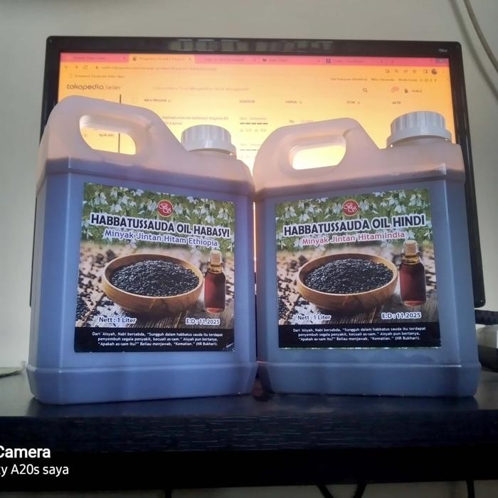 TOP" MINYAK JINTAN HITAM HABBATUSSAUDA OIL CURAH 1LITER