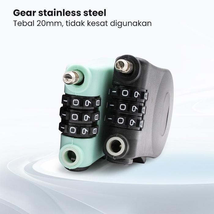 GEMBOK MOTOR/KOPER MINI ANGKA KUNCI GEMBOK ANGKA KUNCI KEAMANAN