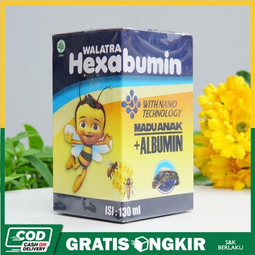 TOP" WALATRA HEXABUMIN MADU ALBUMIN IKAN GABUS - OBAT SARIAWAN BAYI & ANAK