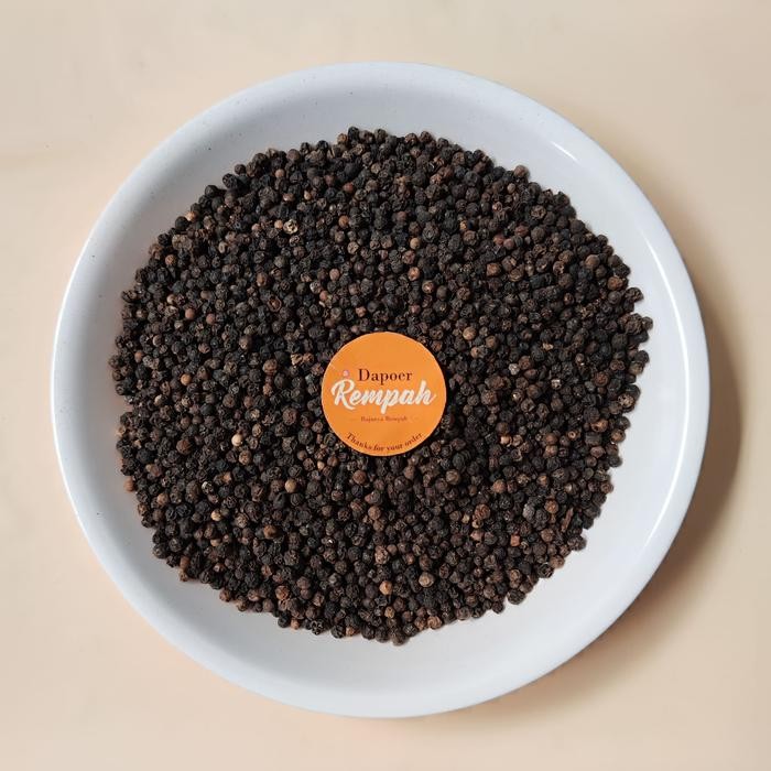 

Biji Lada Hitam Asli Bangka ukuran 500 Gram