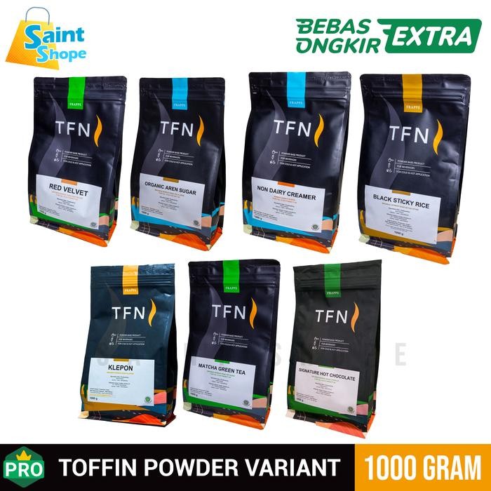 

Cuci Gudang Toffin Powder Original Tfn All Variant 1000 Gram Minuman Bubuk