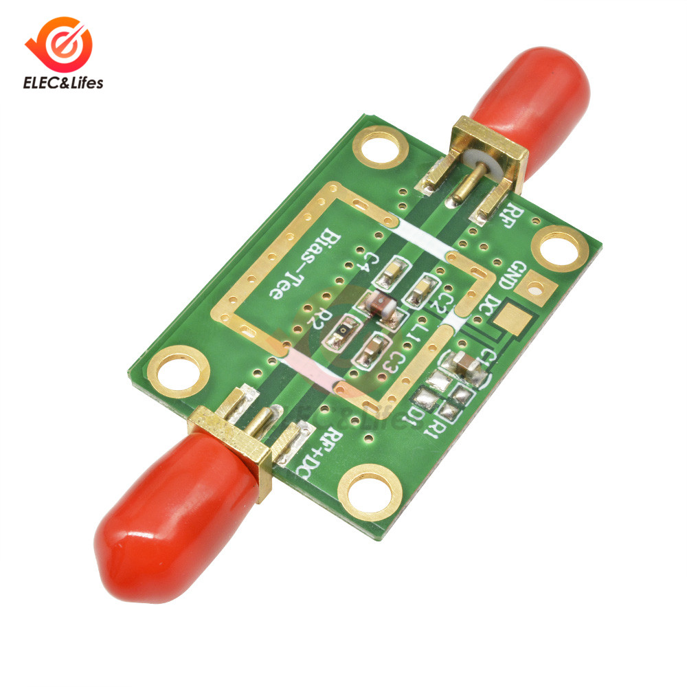 Bias Tee Wideband Frequency 10Mhz -6Ghz Rf Dc Blocker For Ham Radio Rtl Sdr Lna Low Noise Ham Radio