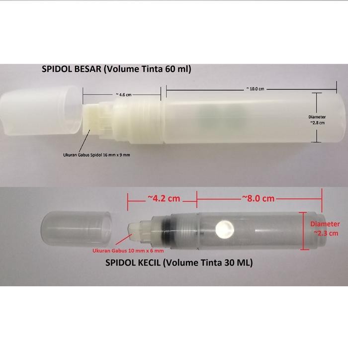 

Spidol Kosong Berkualitas Dengan Mekanisme Spring Valve. Bisa Di Pakai Untuk Isi Ulang Tinta