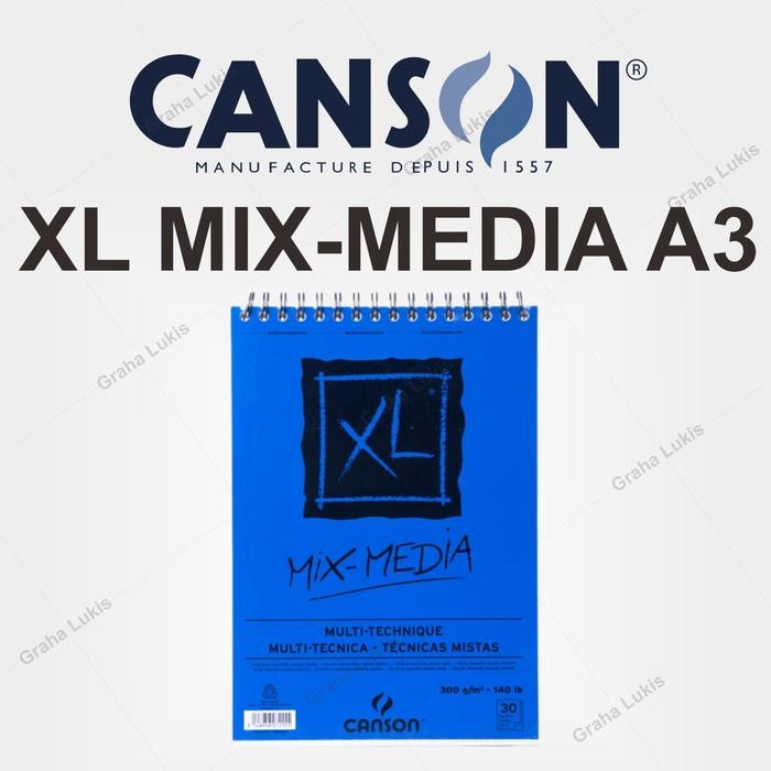 

Canson XL Mix-Media A3 - Spiral