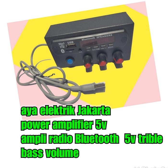[Expert] AYABDG Amplifier Bluetooth 5volt / Power Amplifier mini rakitan 5v DC