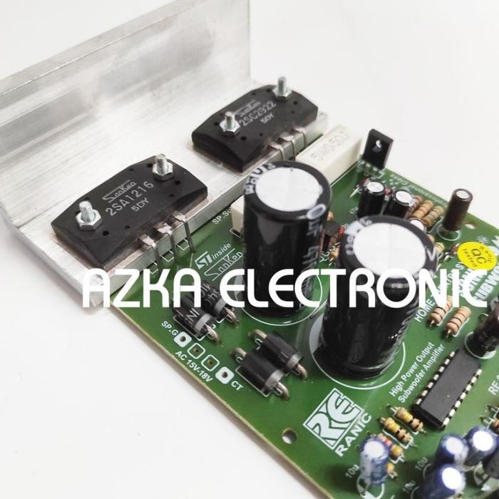 [Expert] Kit Power Subwoofer Aktif Sonic Boom 300 Watt