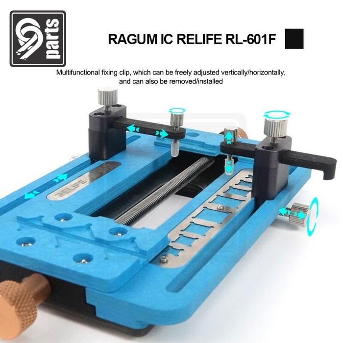 [Expert] Ragum IC Relife RL-601F / Ragum Pcb / Ragum Mesin / Penjepit Mesin /