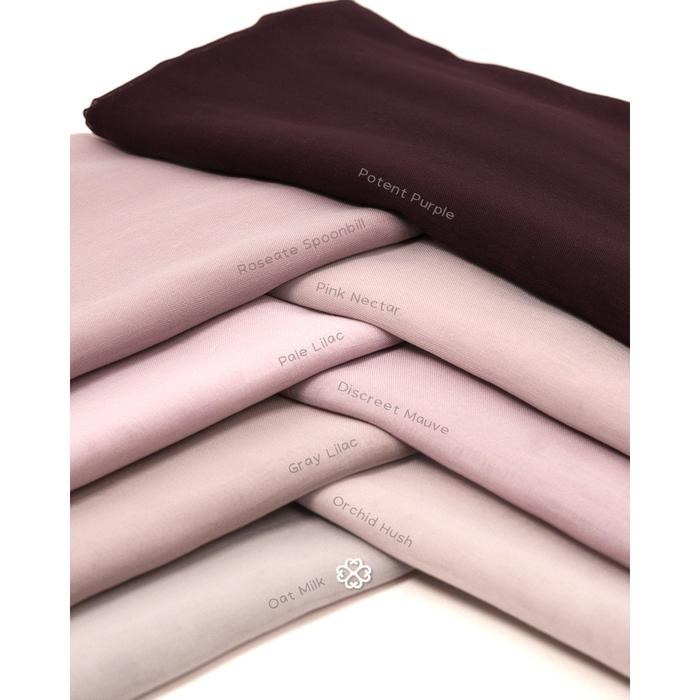 (NEW COLORS) napocut Hijab - Plain Paris Hijab Segiempat Paris Japan Premium Vol.1