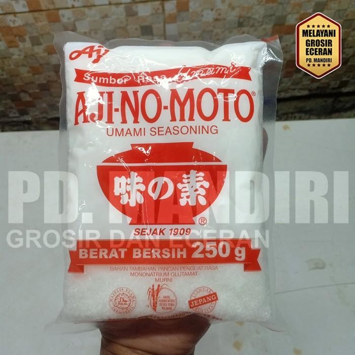 

(Allthebest) AJINOMOTO 250 GR / MICIN / AJI NO MOTO / MSG / UMAMI SEASONING