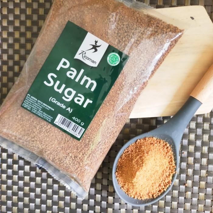

(Allthebest) Gula Aren / Palm Sugar Ricoman 400 gram Grade A