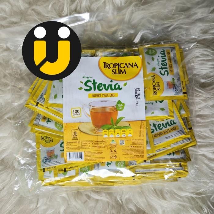 

(Allthebest) Tropicana Slim Stevia 2.2 gram Isi 100 Sachet