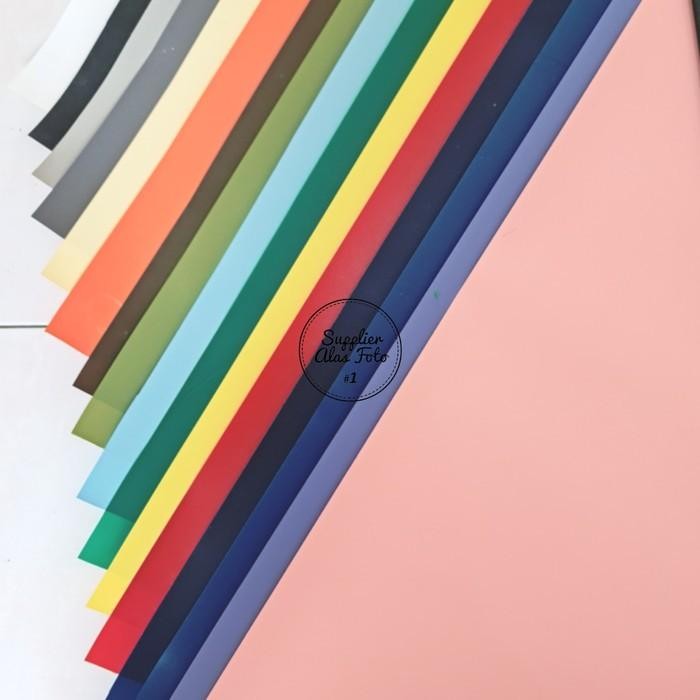 (Expert) Paket mini stand + pvc background foto PUTIH/ backdrop photo polos SAF