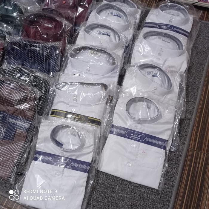 JUBAH HARAMAIN PUTIH ORIGINAL