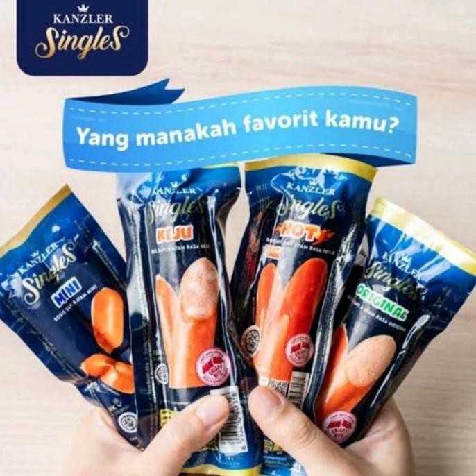 

(Expert) Sosis Kanzler Singles Original Keju Hot Mini