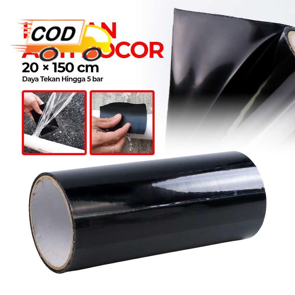 Lakban Anti Bocor Waterproof Tahan Air Untuk Pipa Wastafel Kran Atap Rumah Ember Dan Talang Air