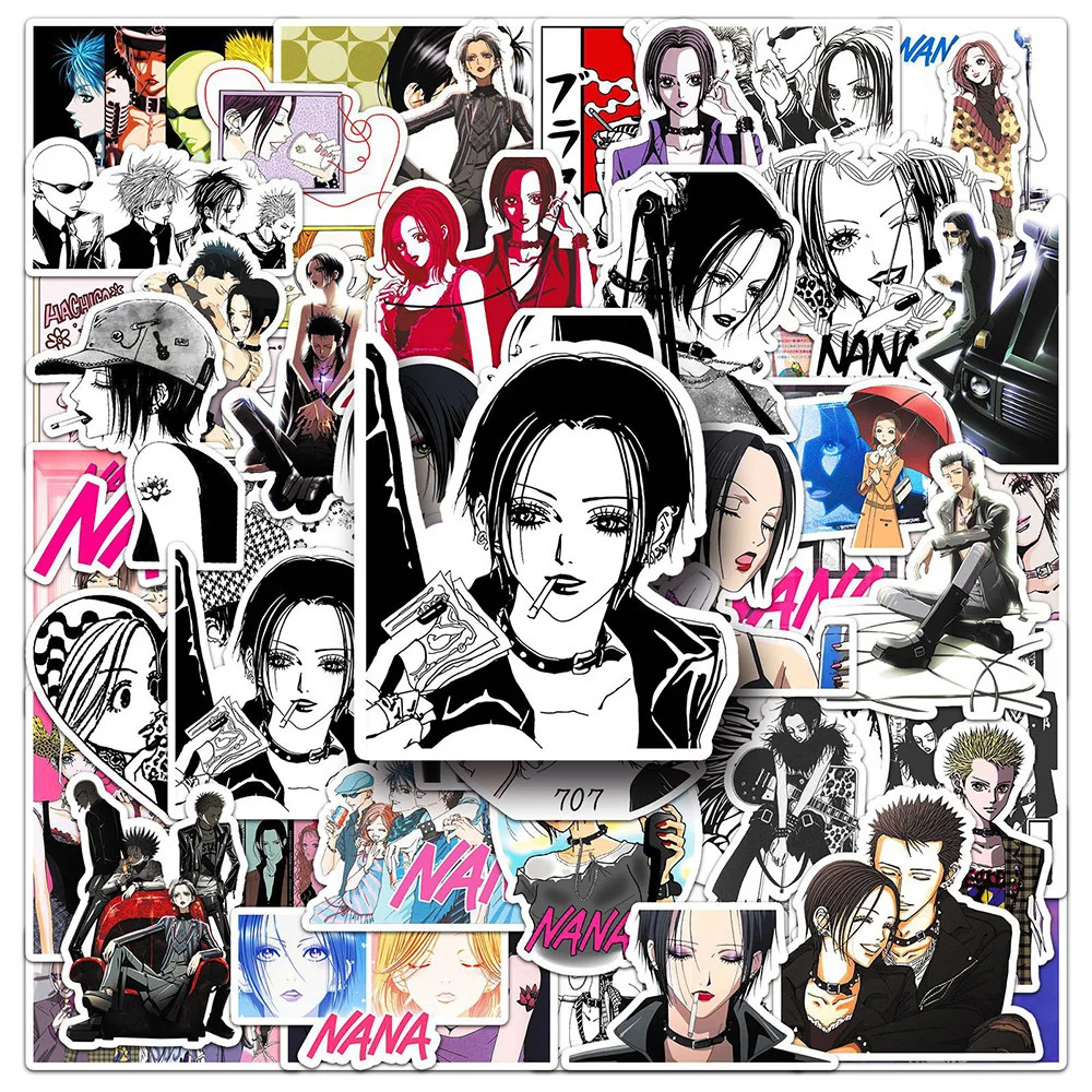 10/30/50pcs Anime NANA Stickers Oosaki Nana Komatsu Nana Decals Japanese Manga DIY Laptop Phone