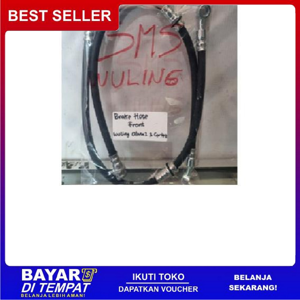 FREE ONGKIR HOSE SLANG REM DEPAN WULING CORTEZ ALMAZ ORIGINAL SGMW BISA COD