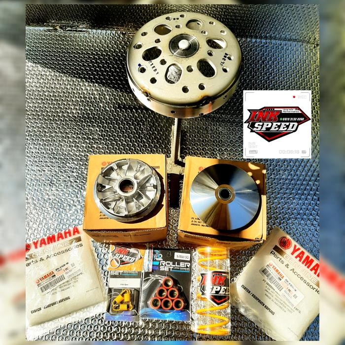 Paket full upgrade cvt YAMAHA Fazzio Grand filano 125 custom Racing