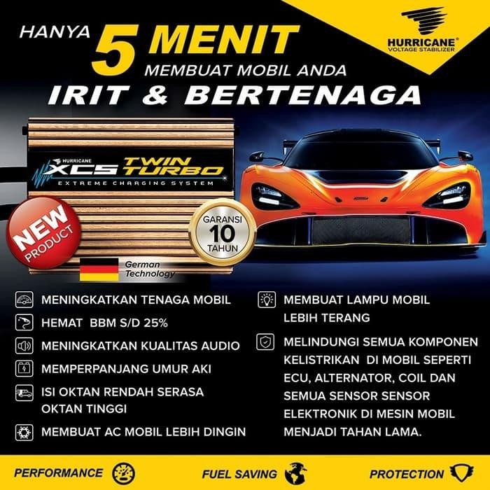 Promo Xcs Twin Turbo Ori Hurricane Xcs Bertenaga & Irit - Xcs 7 Super Fast