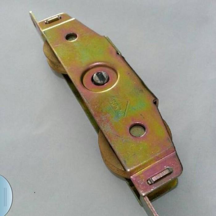 RODA PINTU KAYU ATAU ALUMINIUM DOUBLE SLIDING ATAU GESER