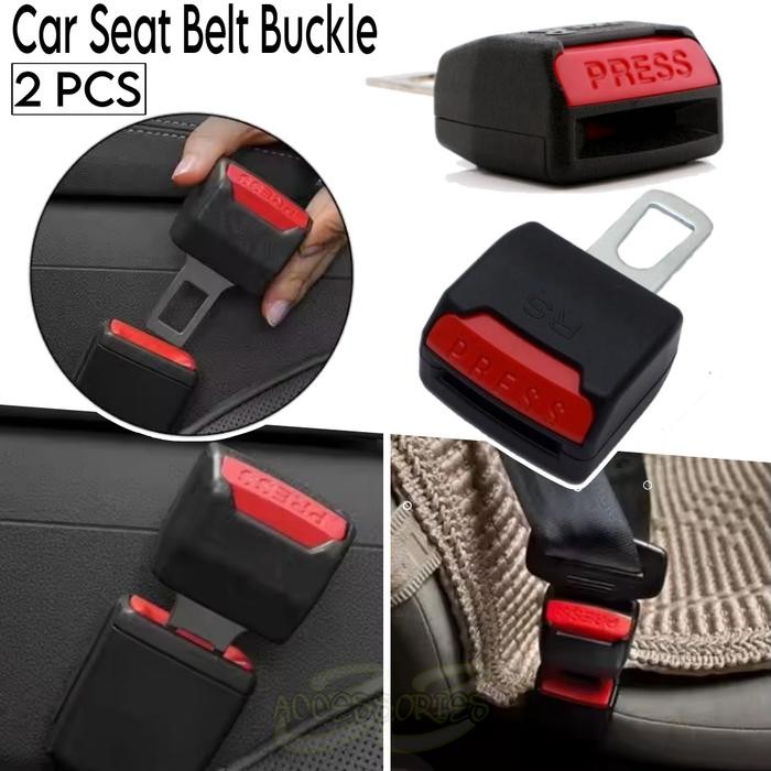 TERMURAH COLOKAN SEATBELT BUCKLE SABUK PENGAMAN 2PCS MOBIL AVANZA
