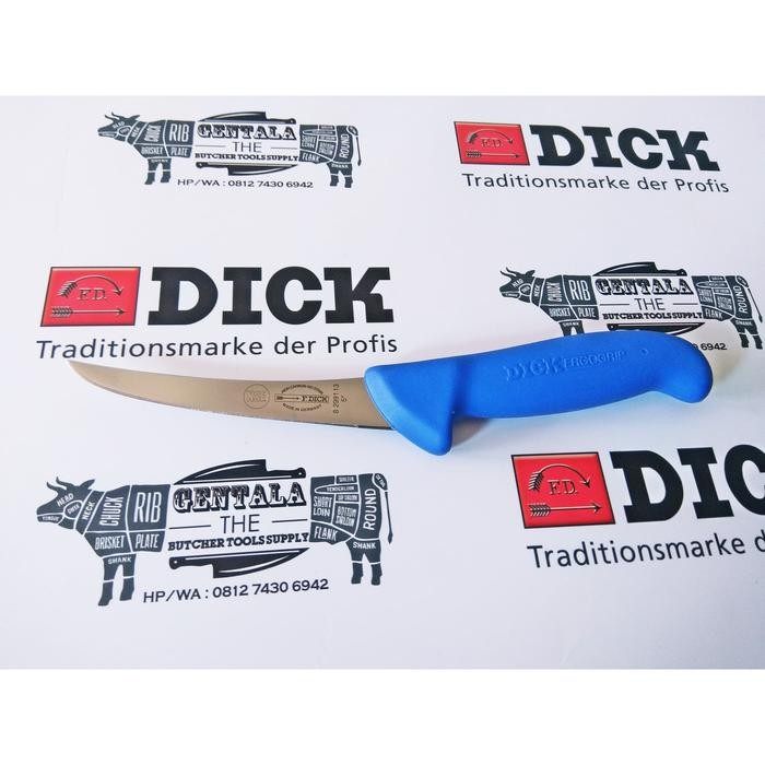 Pisau Curved Boning / Fillet 13cm F. Dick Made in Germany