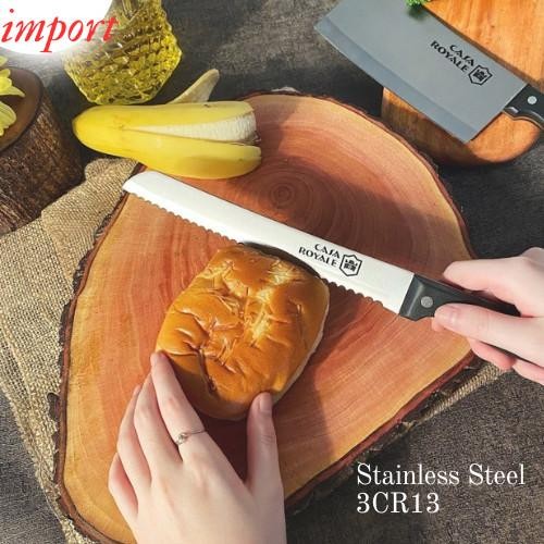 IMPORT PREMIUM QUALITY) Pisau Dapur Kitchen Knife Casa Royale - WHITE SERIES