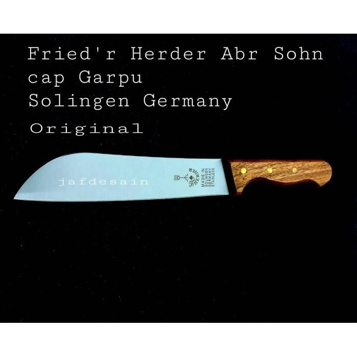 Pisau Dapur Stainless Sembelih Super Tajam Cap Garpu Original Jerman