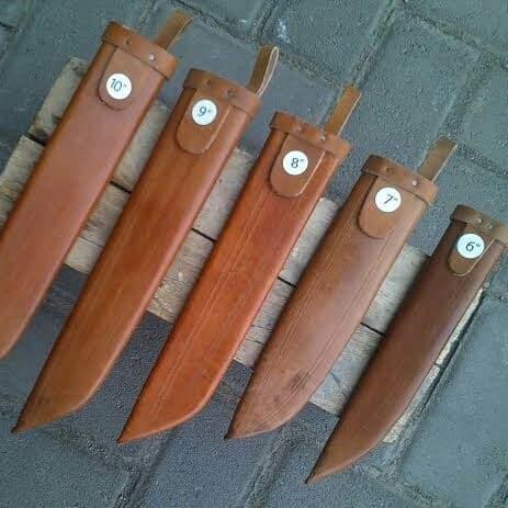 sarung pisau herder cap garpu 7"