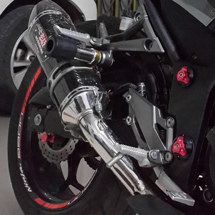 Knalpot Yoshimura USA R77 Ninja 250 fi / Z250 fi Full System Original