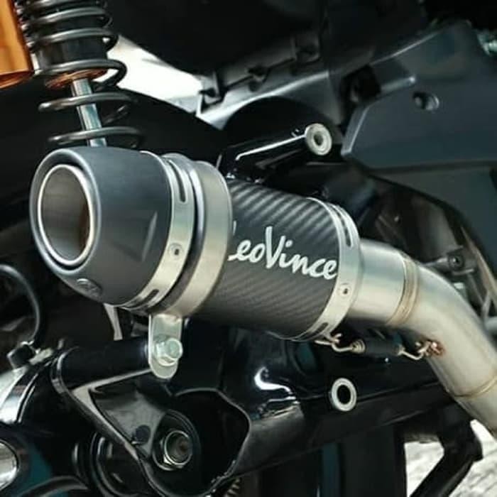 Knalpot Leovince Gp Corsa Evo Short Yamaha Aerox 155 Lexi 125
