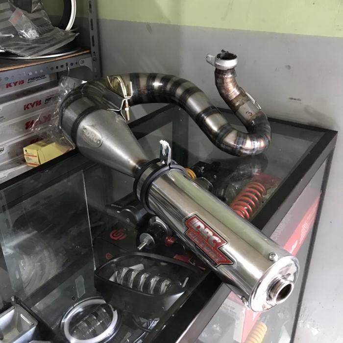 Knalpot Racing Vespa Drc Victory Anaconda Galvanis