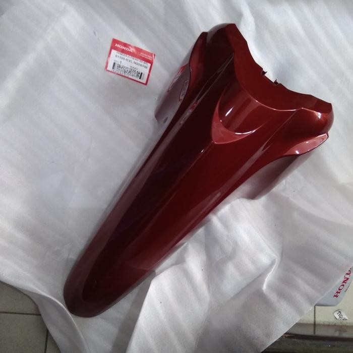 Sayap Depan Supra X 125 Injeksi Merah. 61100-Kvl-N00Wrm