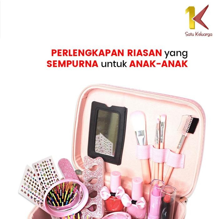 

DISKON SK M282 Alat Dandan Anak Perempuan Mainan Rias Paket Kosmetik Koper Tas Motif Duyung Set