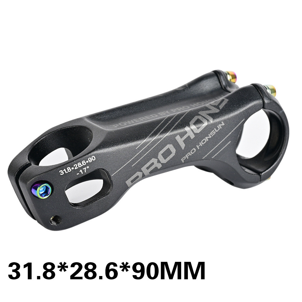 HONSUN PRO Mountain Bike handlebar riser plus or minus 17 degrees 90mm power rod road bike bike watc