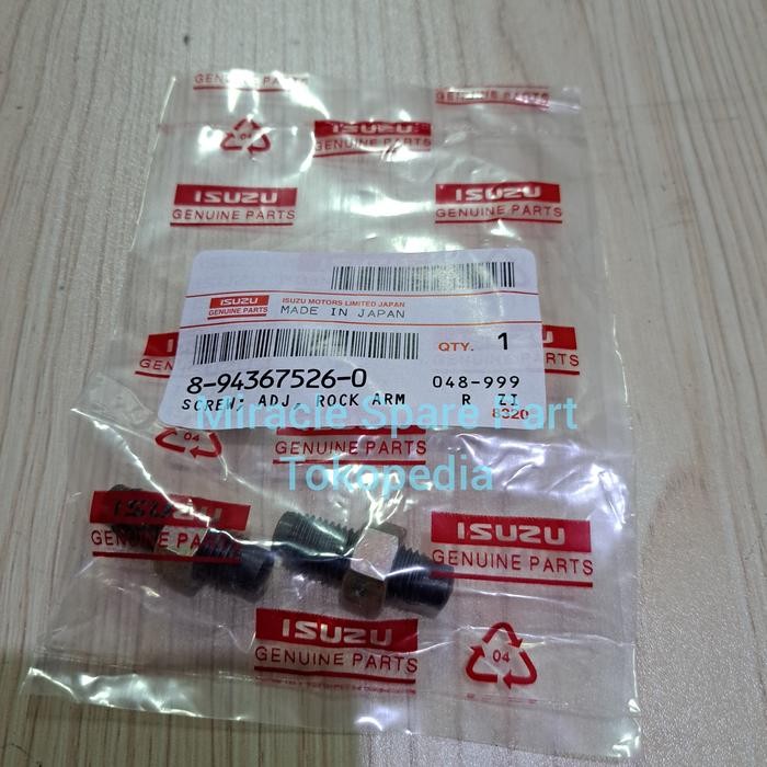 Baut Setelan Klep Isuzu Elf Nkr66 Nkr71 Nmr71 Kode 004