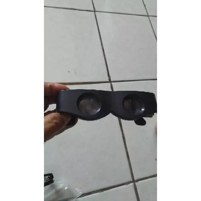 

Kacamata Pembesar 400% Teknologi teropong modern di lensa mikro Zoomies Hands Free Binoculars kaca
