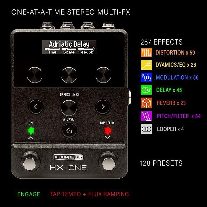 Line 6 HX ONE Multieffects Pedal