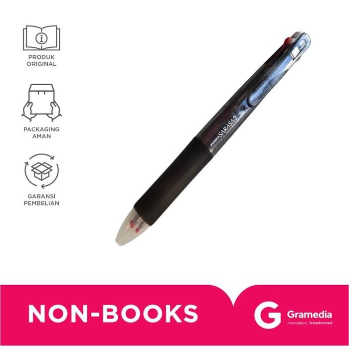 

Zebra Ballpoint Sarasa 3+S Black