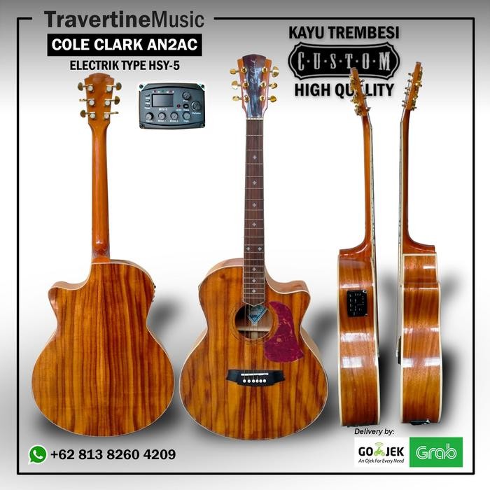 Gitar Akustik Cole Clark Australia High Quality limited edition