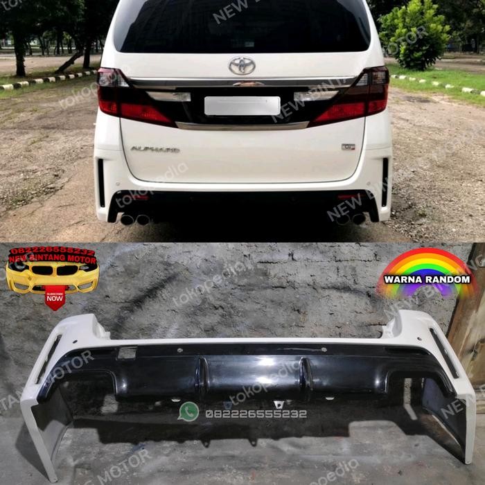 Ready Bumper Belakang Alphard Vellfire Gs Original 2010 2014 Original Best Seller